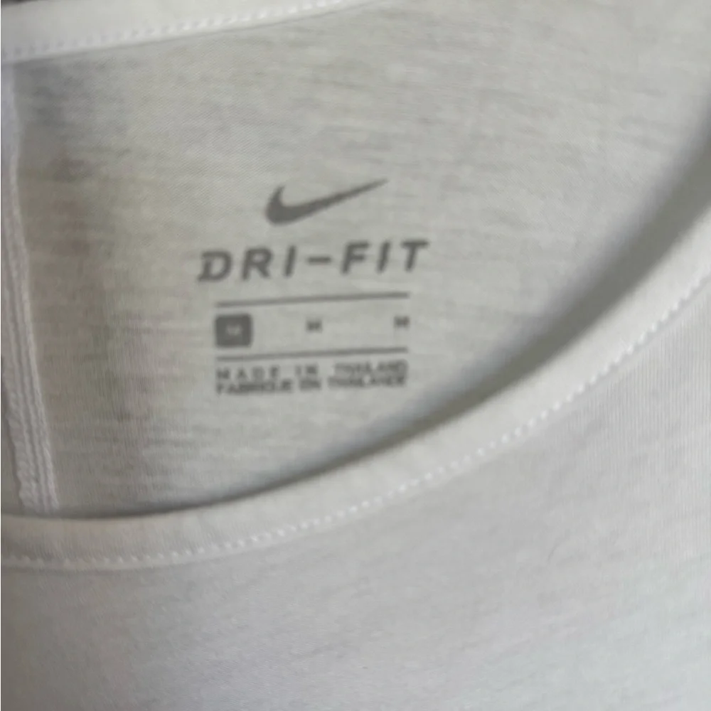 Nike White Long Sleeve Top